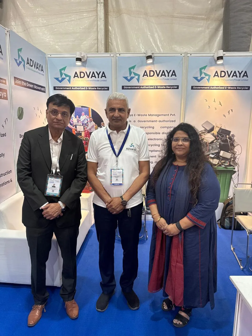 Advaya at Vibrant Gujarat — Exhibition Stall